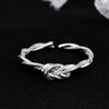 Lindon Klassischer Zirkonring aus Kupferlegierung, Damenschmuck, Hochzeitsversprechen, Partygeschenk