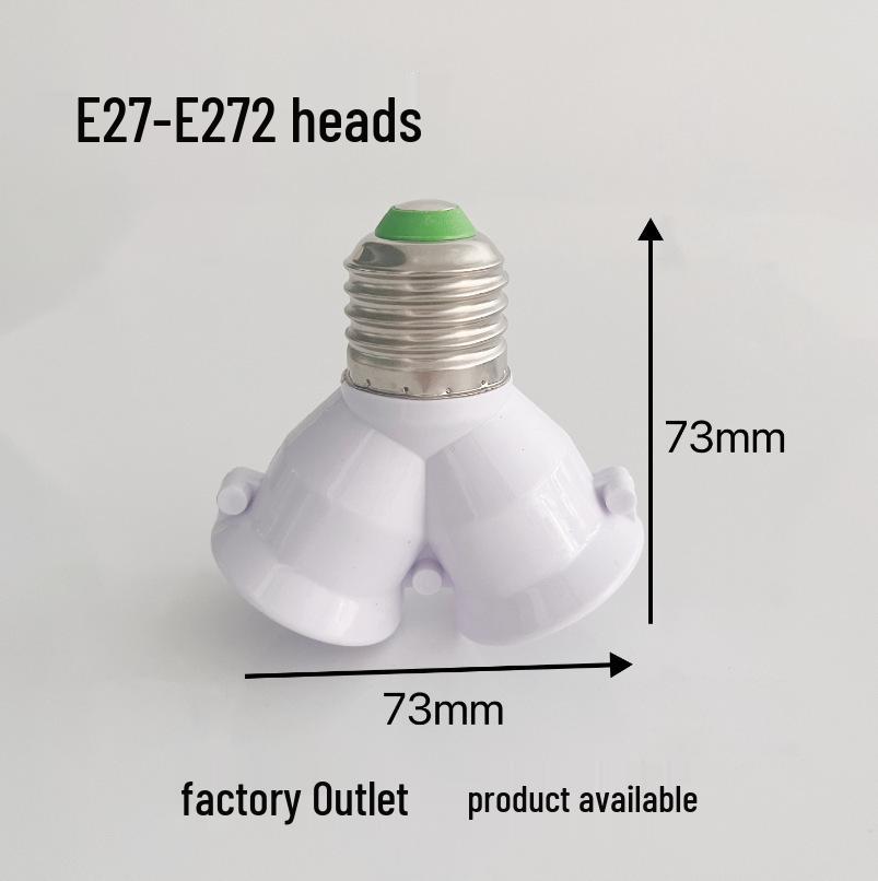 E27 Schraubsockel LED-Glühbirnenadapter und Fassungskonverter
