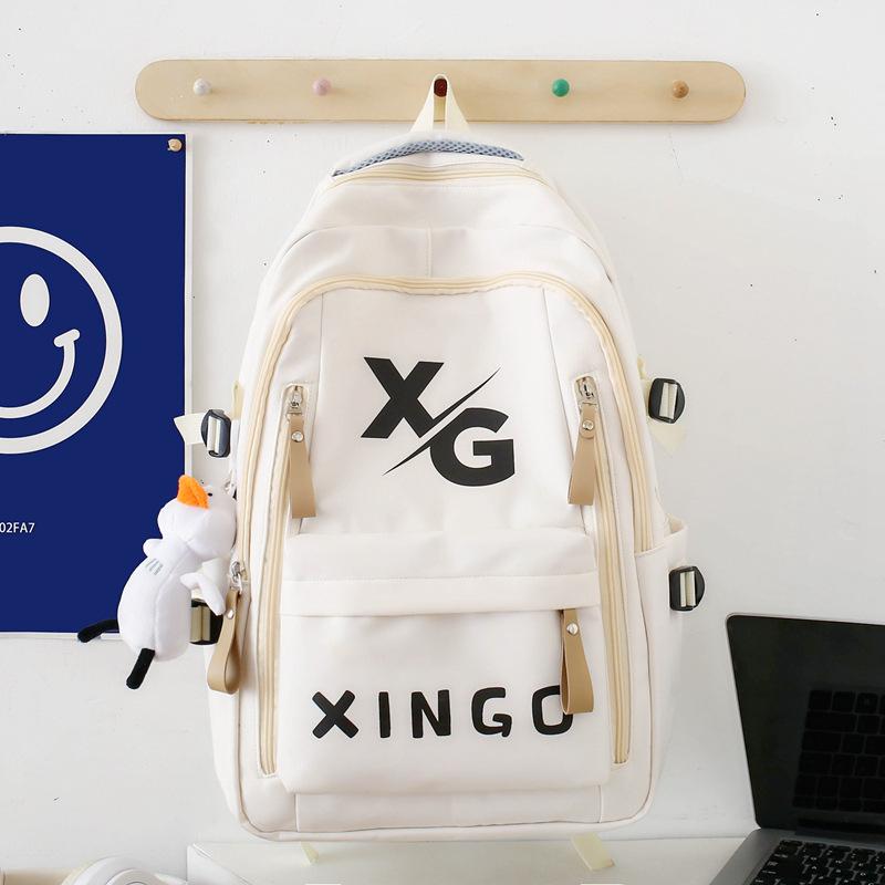 Schoolbag1011 new large-capacity backpack to reduce the burden of small, medium and early college students schoolbags, street trend travel bags,