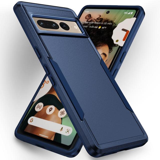 

Защитный чехол 2 в 1 с защитой от падения для Google Pixel 7 Pro 7a 6a 6 8 Pro Pixel7 Pixel8 Pixel7a Pixel 7 A, матовые чехлы for Pixel 8 Pro темно-синий
