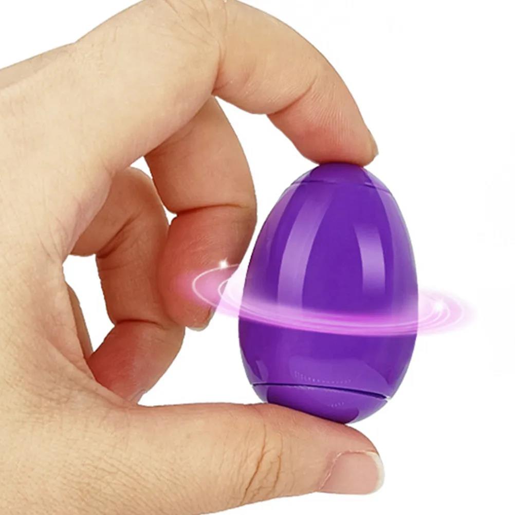 10PCS Novelty Spinning Tops Toys Easter Egg Fidget Spinner for Kids Classroom Prizes Birthday Goodie Bag Stuffers