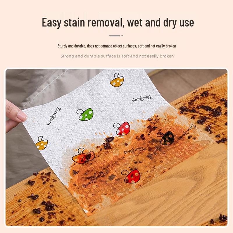 Multi-Purpose Absorbent Cloth: Dual Wet & Dry Use, Washable for Kitchen, Dishwashing, and More