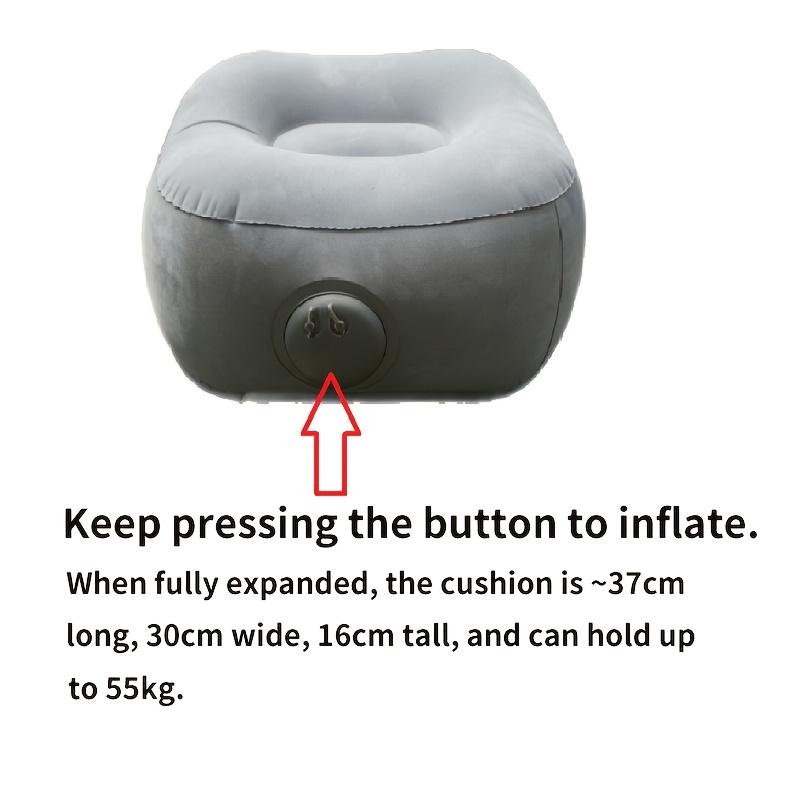 Press-Inflatable Portable Folding Lazy Chair - Camping & Fishing Inflatable Seat, Outdoor Stargazing Recliner, Quick-Inflate & Wear-Resistant