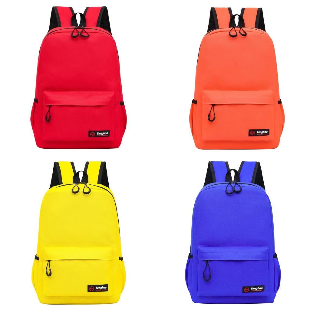 Stylish Oxford Fabric Large Capacity School Backpack For Boys And Girls With Logo Print And Durable Features