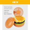 Hamburger Charging Desktop Fan USB Storage Student Desk Fries Small Fan Cute Desktop Small Ornament