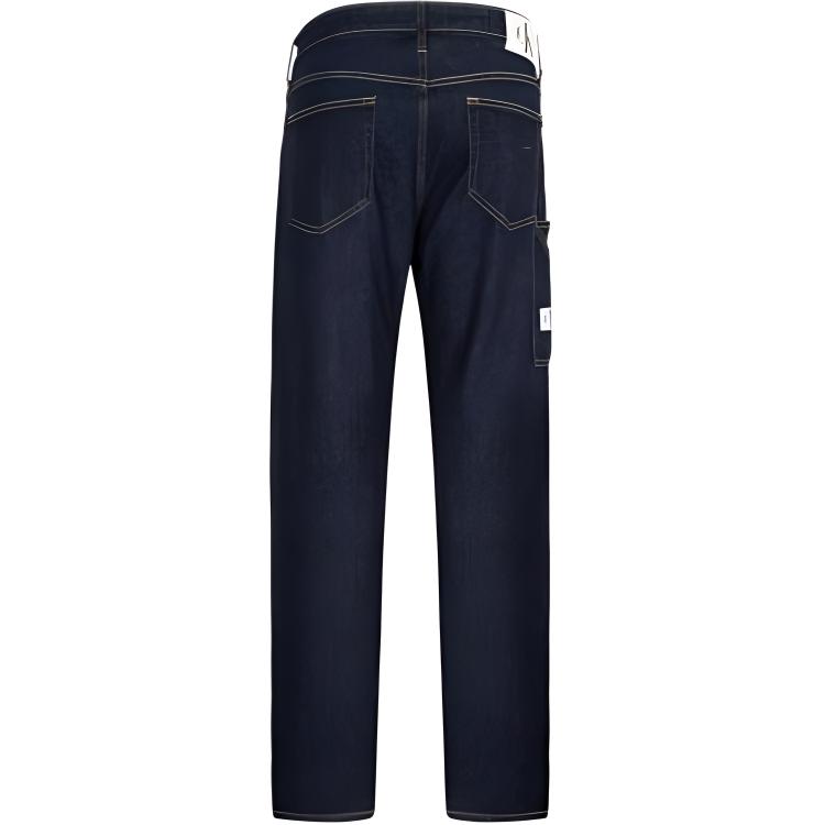 Calvin Klein Jeans Men's Blue Moderate Straight Fit Pants J322288