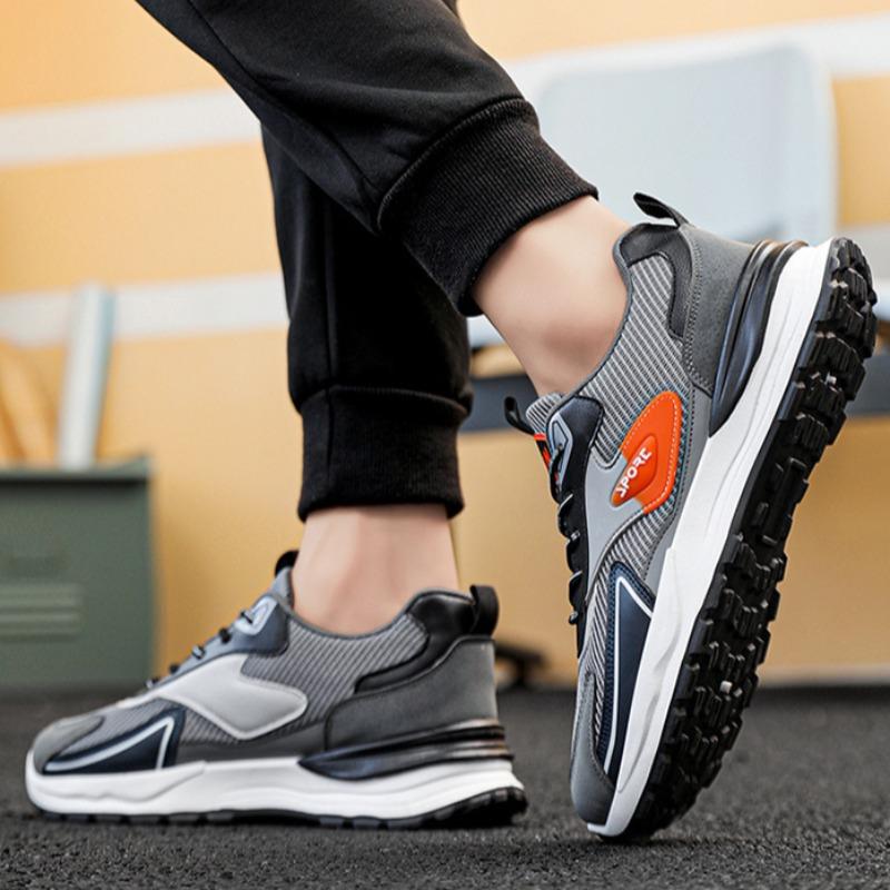 Herren Luftkissen Laufschuhe Hohe Qualität Trendig Vielseitig Freizeitschuhe Old Dad Shoe Jugendlicher Schüler Atmungsaktive Trainings-Sneaker