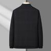 Spring and Autumn New Jacket Men's Stand-up Collar Casual Jacket Business Dad Middle-aged Jacket