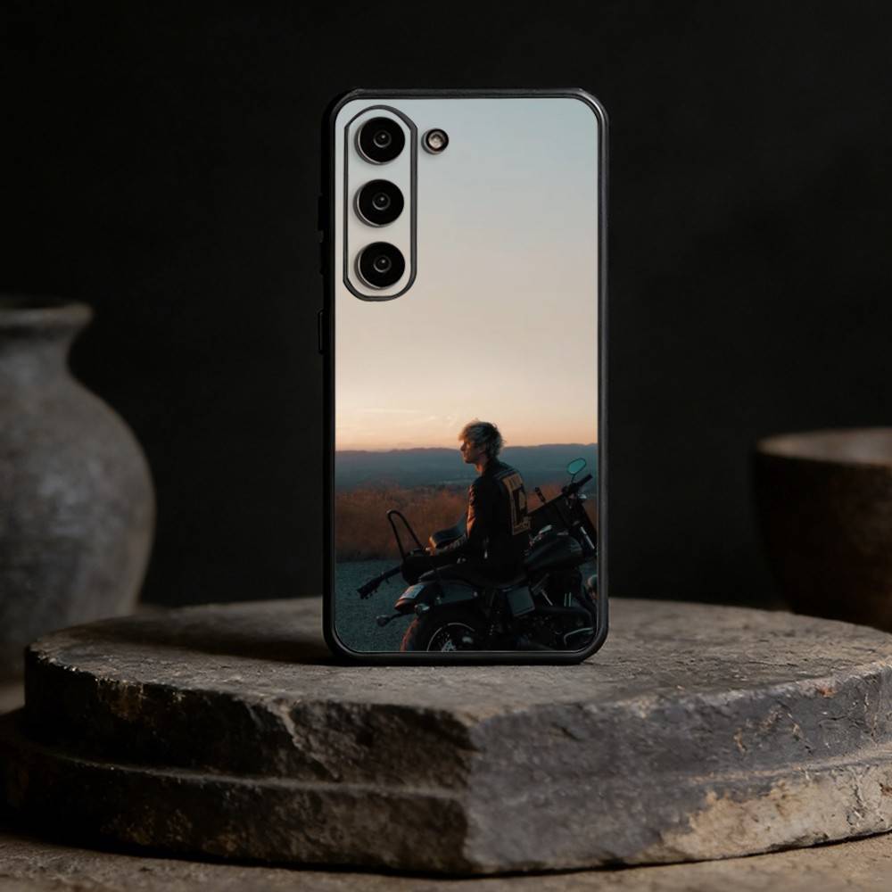 MGK LOST A-AMERICANA Phone Case For Samsung Galaxy A91,80,73,72 ,71,53,52,32 ,31,22,21s,20,Soft Black Case
