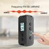 Mini Pocket Fm Radio Portable 50-108Mhz Audio Radio Receiver With Lcd Display Outdoor Sports Handheld Radios Receiver