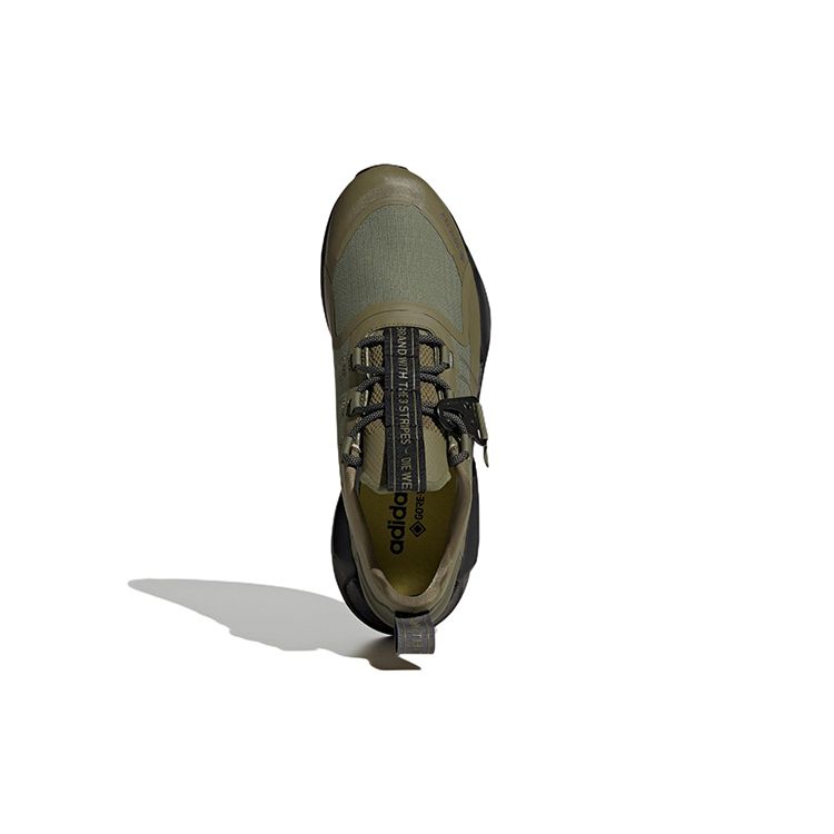 adidas NMD_V3 GORE-TEX Focus Olive Unisex Sneakersy Zielony Impact-Żółty Core-Czarny HP7778