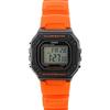 Casio STANDARD DIGITAL W-218H-4B2 Wristwatch for Men and Women, Affordable, Black and Orange [Parallel Import]