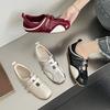 Soft-soled German Summer Sports Versatile Fashion Flat-soled Single Shoes Women's 2025 New Temperament Training Shoes Sports Casual Shoes