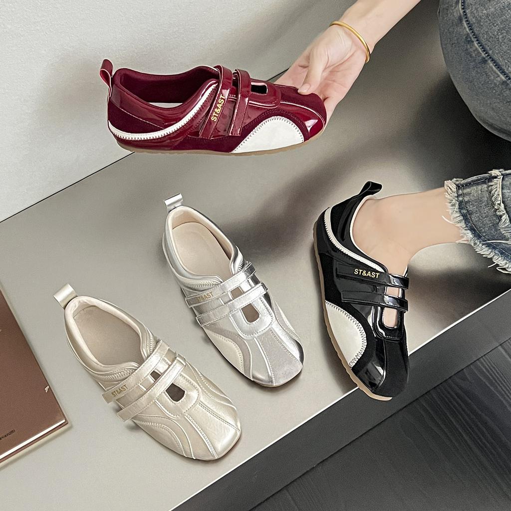 Soft-soled German Summer Sports Versatile Fashion Flat-soled Single Shoes Women's 2025 New Temperament Training Shoes Sports Casual Shoes