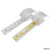 20X2.2cm ABS Car Rear Body Letter Emblem Trunk Sticker for Mitsubishi PAJERO Logo Decorative Badge Auto Modification Accessories