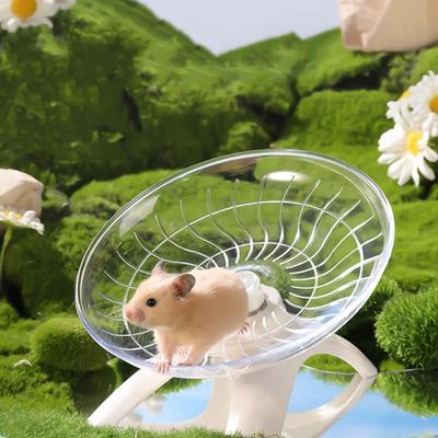 Ruota da Esercizio Silenziosa per Piccoli Animali Domestici Criceto Topo Riccio Pappagallo Scelta Ideale per Piccoli Animali Scelta Silenziosa e Sicura