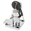 3Pcs Set Desk Drawer Lock with Keys Office Cabinet Wardrobe Door Lock Hardware Accessory
