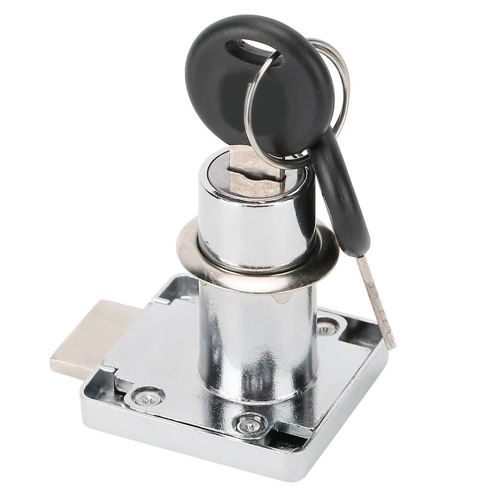 3Pcs Set Desk Drawer Lock with Keys Office Cabinet Wardrobe Door Lock Hardware Accessory
