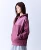 PIGMENT Two-Tone Oversized Hoodie (Burgundy)