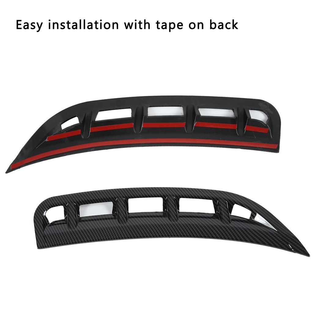 Front Bumper Wind Knife Trim Replacement for Mercedes Benz GLE Class W167 V167 AMGLine 2019+