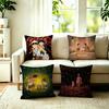 Anime Grave of the FFireflies Pillow Case Square DoubleSided Sofa Cushion Cover Bedroom Bedside Pillow