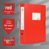 Thick A4 Plastic File Storage Box - Archive & Data Organizer