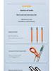 Extra Large 44cm Water-Absorbing Sponge Mop - Glue-Free, Ideal for Hotels