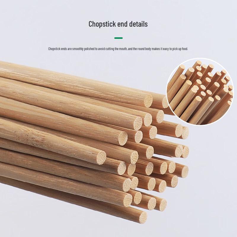 ZISIZ Bamboo Disposable Chopsticks