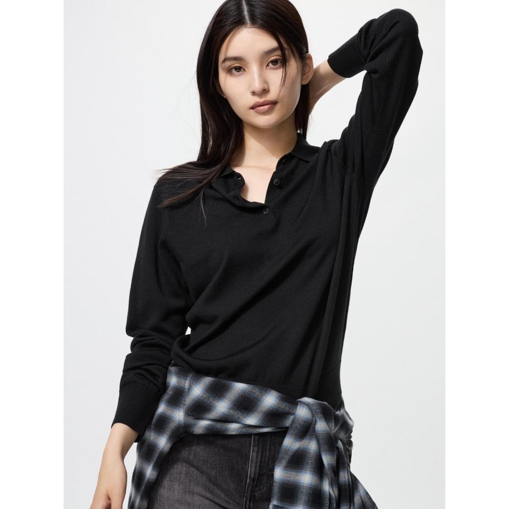 Uniqlo Merino Polo Sweater