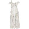 VEROMODA Tiered Ruffle Floral Chiffon Strappy Maxi Dress