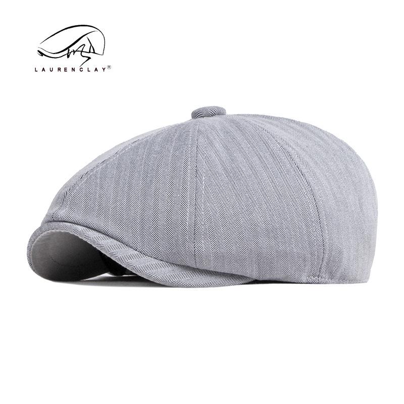 

Весенне-летняя дышащая кепка-утка - Унисекс, ретро-стиль Adjustable светло-серый