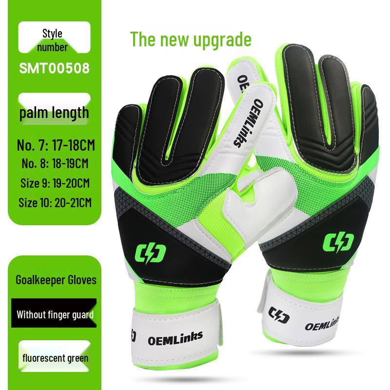 Children s Thick Latex Goalkeeper Training Gloves Adult XL 10