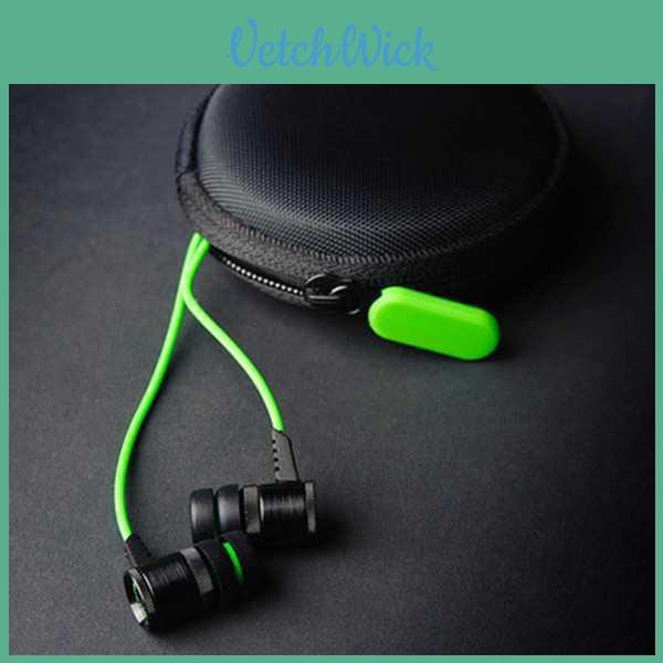 Cuffie da Gaming In-ear Razer Hammerhead Pro con Organizzatore per Cuffie Verde Magico