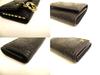 Authentic GUCCI GG Interlocking G Dark Brown Leather 6 Pics Key Chain #a870  Refurbished