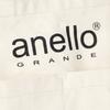 Anello Grande GI-S0491 CT Cotton Canvas 2-Way Tote Bag, Ivory