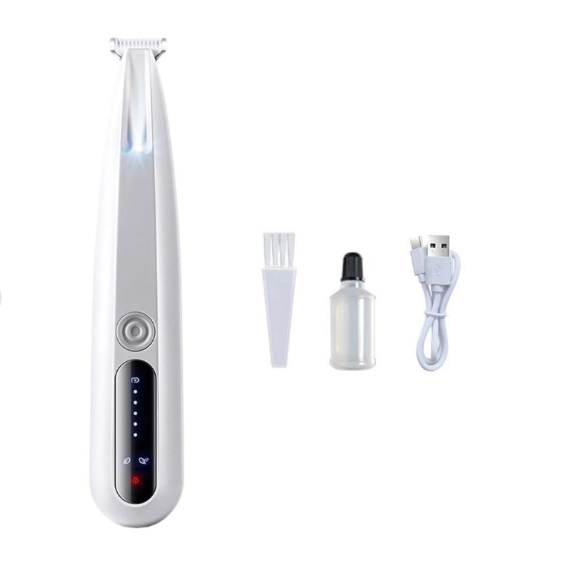 Cordless Pet Hair Trimmer For Dog Cats Featuring Low Noise Design And Ergonomic Handle For Paws Grooming