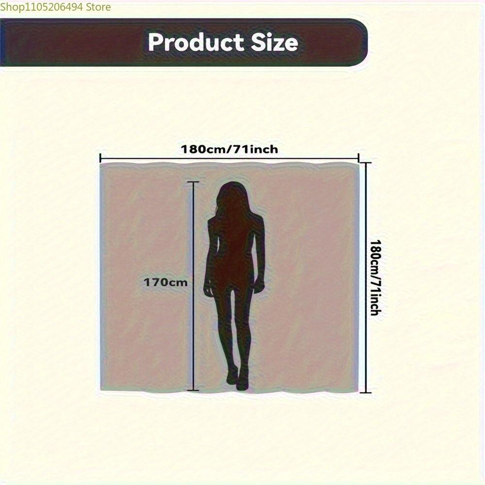 1pc Black and Gray Line Pattern Shower Curtain, Bathroom Decor and Accessories, Home Decor Printed Curtain, Bathroom Divider