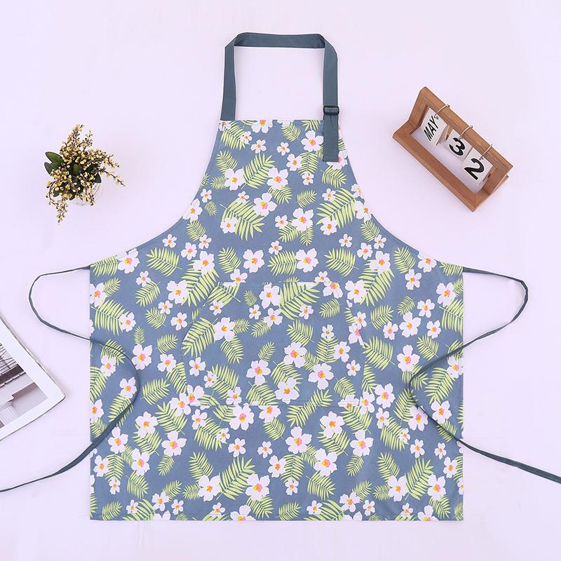 1 ks Olejivzdorná slunečnice Protišpinavá zástěra Kreslená bez rukávů Restaurace Potřeby Vodotěsná Nastavitelná Kuchyňská zástěra