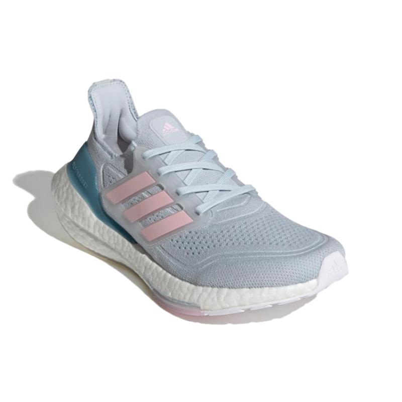 Adidas Ultra Boost 21 Halo Blue Fresh Candy Women's Sneakers FY0395