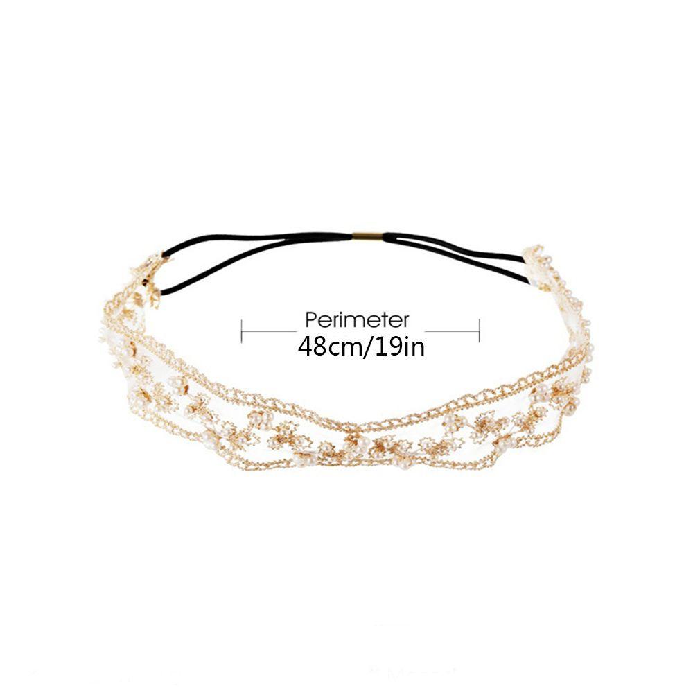 Elegant Scarf Wedding Photography Hair Accessories Lace Headband Net Yarn Ladies Hair Band