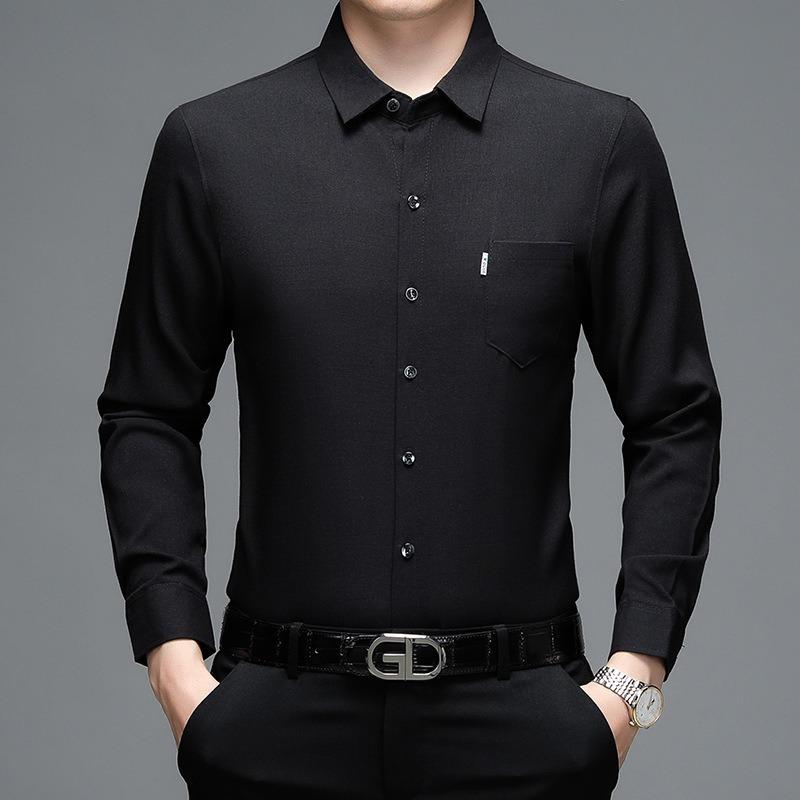Men's Long Sleeve Shirt Business Casual Men's Shirt