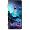 Cute Paint Cover For Sony Xperia XZ3 XZ2  XZ1 XA2 XA1 Ultra Plus Compact Premium Case Black Silicone TPU Coque Shockproof Capa