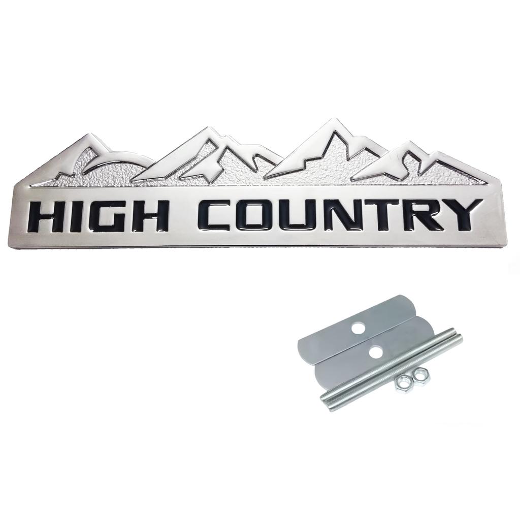 3D Metal Car Front Grille Badge Side Fender Rear Trunk Emblem Badge Sticker Car Logo Decal