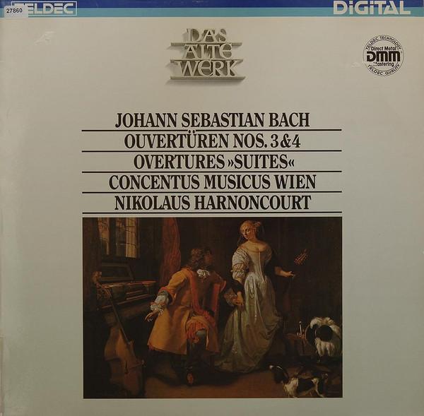 

LP Record NIKOLAUS HARNONCOURT CONCENTUS MUS J S Bach Ouverture Suite Nr3 Ddu 643052AZ TELDEC 1985 Germany Classical Used