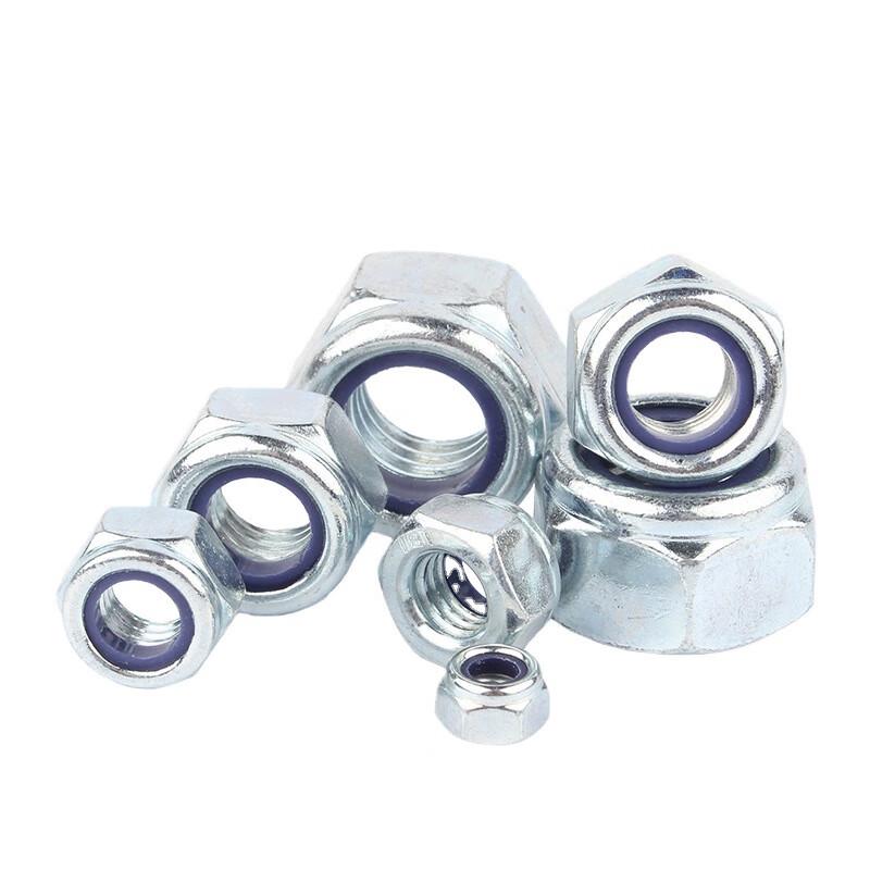 Taizhu 8.8 Grade Galvanized Carbon Steel Nylon Lock Nut