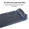 Console Protective Stickers Set Dust Plugs Touchpad Button Decal for Steam Deck