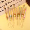 1Pc Bamboo Musical Instrument Bird Whistle Flute Mini Music Rhythm Sound Lark Bird Toys For Kids Holiday Gift Whistling Toy