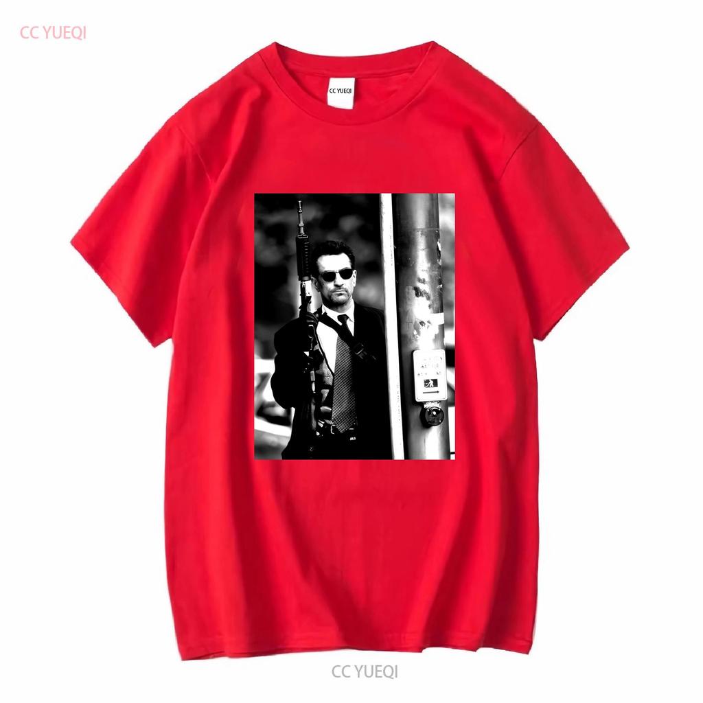 Cult Classic Movie Heat Robert De Niro Shootout Scene V3 T Shirt Vintage Washed Stretched Breathable Soft Unisex