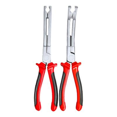 9Inch Glow Plug Removal Tool Straight / Angled Jaw Pliers Glow Plug Connector Puller Pliers for Car Engine Repair Tool