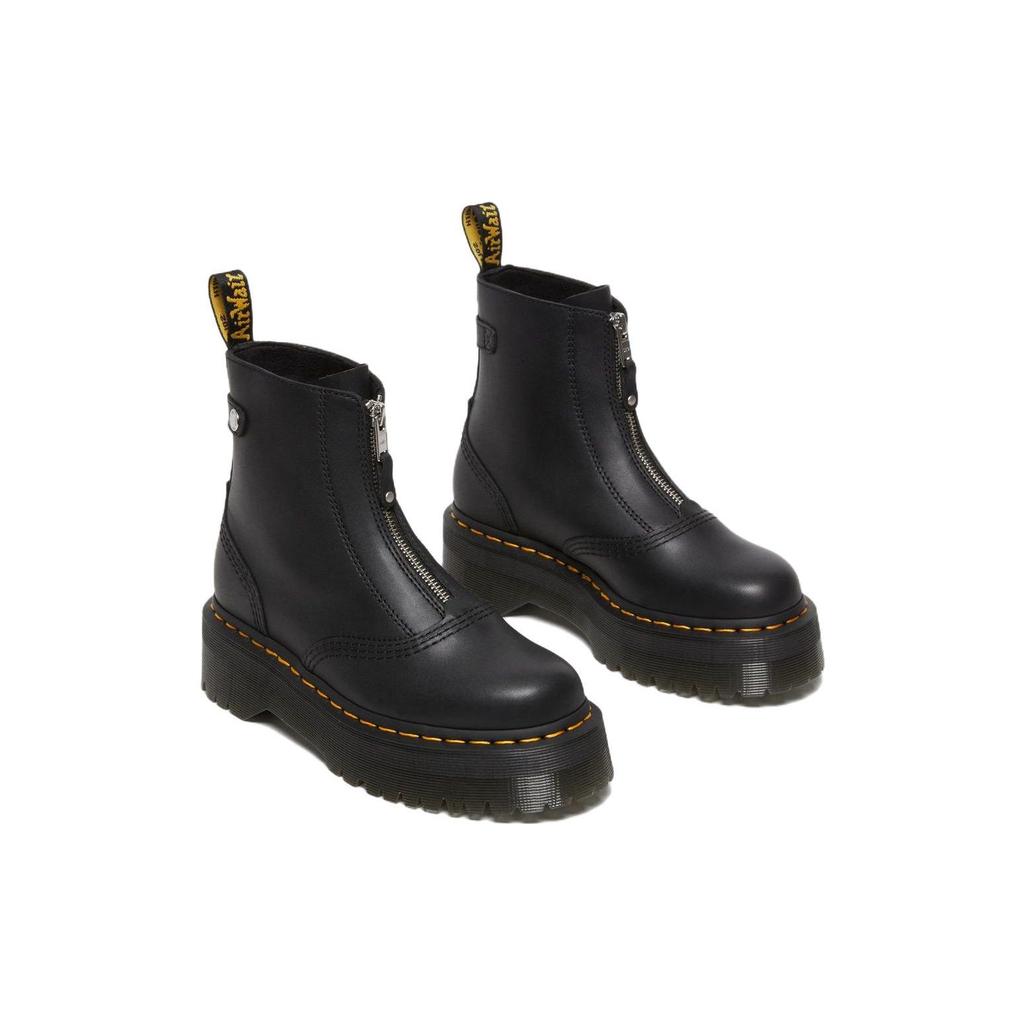 Dr. Martens  Jetta Zip Platform Boot Black Women Sneakers 27656001